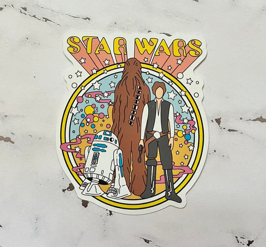 Star Gang Pals Waterproof Vinyl Sticker