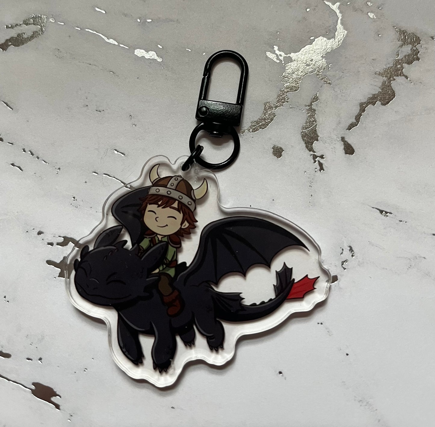 Dragon Acrylic Keychain