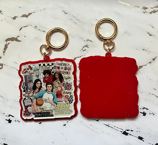 HSM Stacked Acrylic Keychain