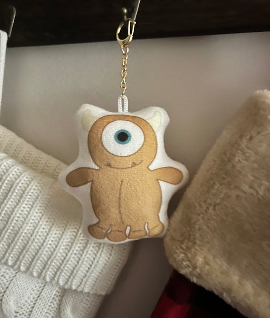 Little M Pillow Plush Keychain