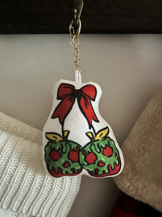 Poison Apple Pillow Plush Keychain