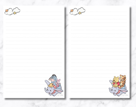 Elephant Ride Notepad