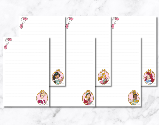 Winter Princess Notepad
