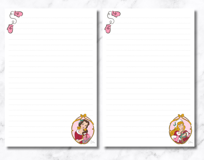 Winter Princess Notepad