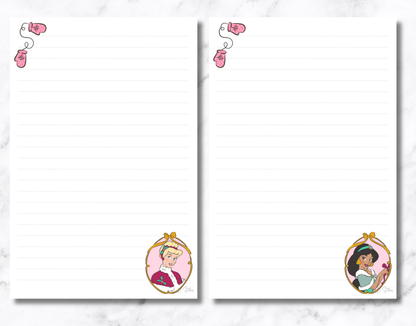 Winter Princess Notepad