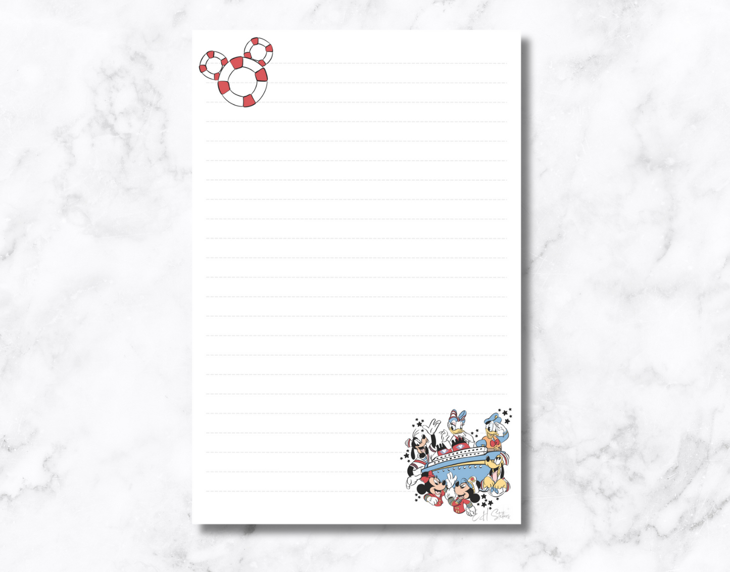 Magic Cruise Notepad
