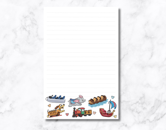 Rides Notepad