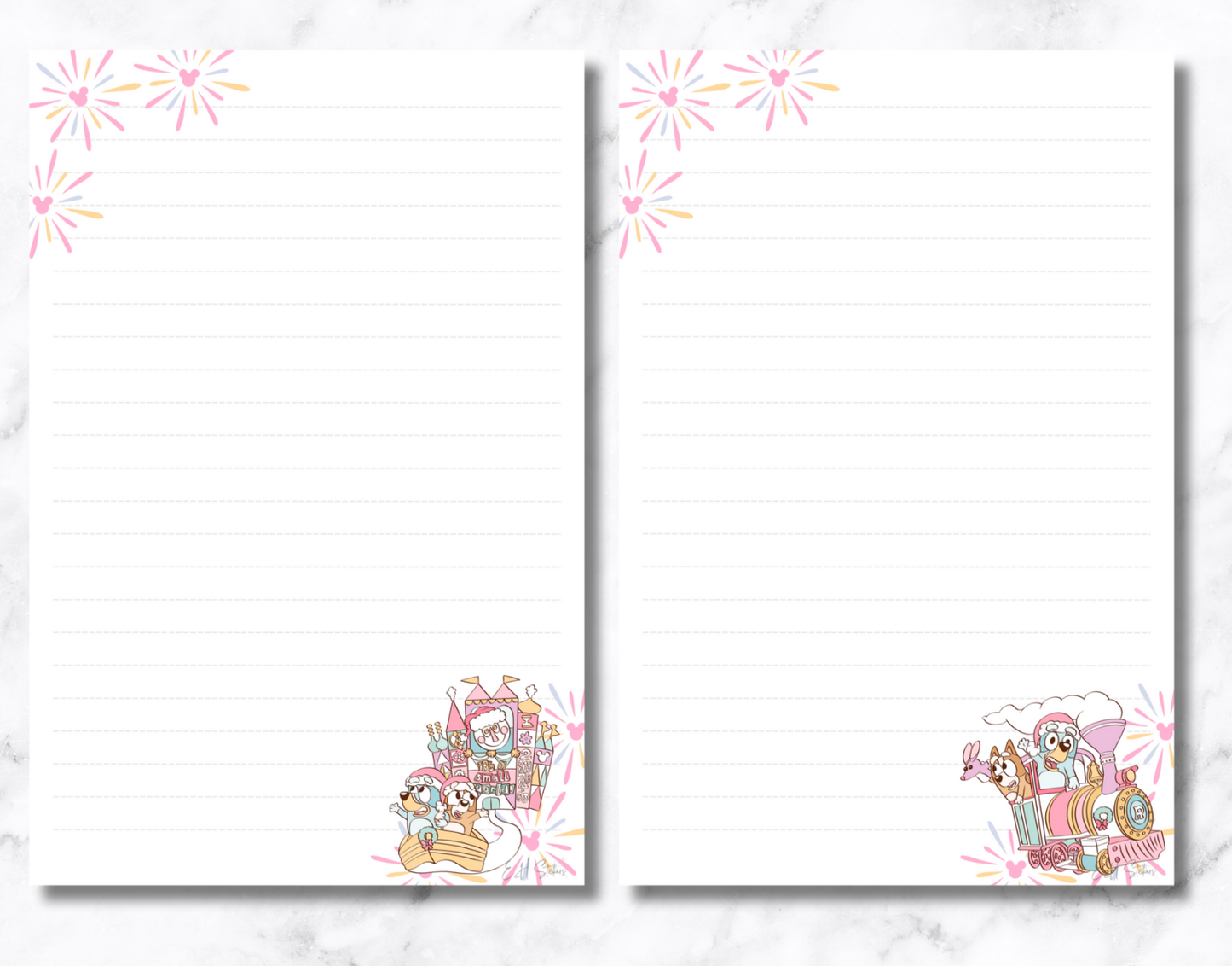 Pups at the Park - Christmas Notepad