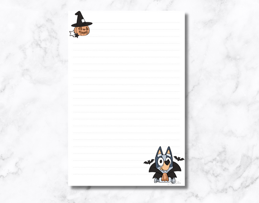 Vampire Pup Notepad