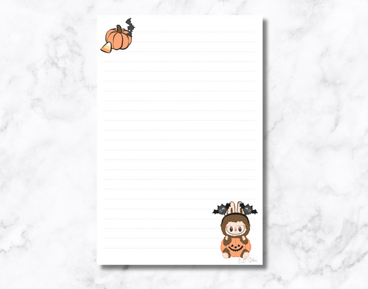Spooky Lafufu Notepad
