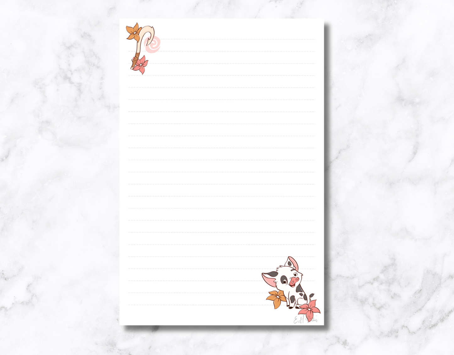 Ocean Princess Notepad