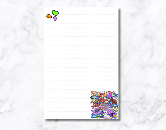 LF + HP Mashup - Sweet Shop Notepad