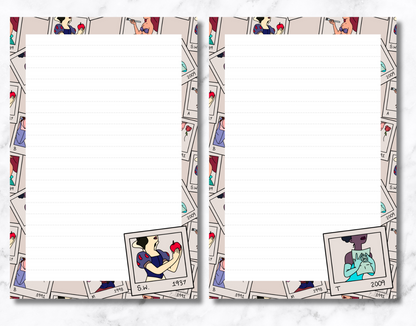 Princess Polaroids Notepad