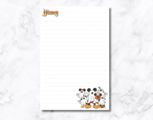 Mouse Ghost Gang Notepad **EXCLUSIVE DESIGN**