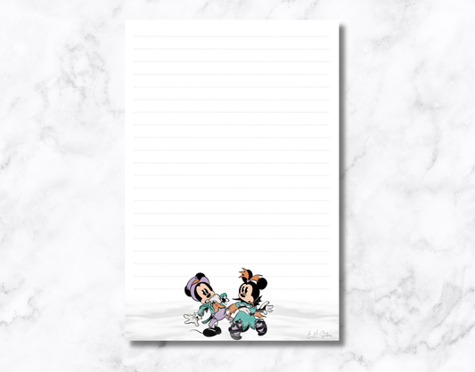 Spooky Characters Notepad