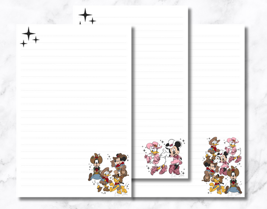 Western Mouse Gang Notepad