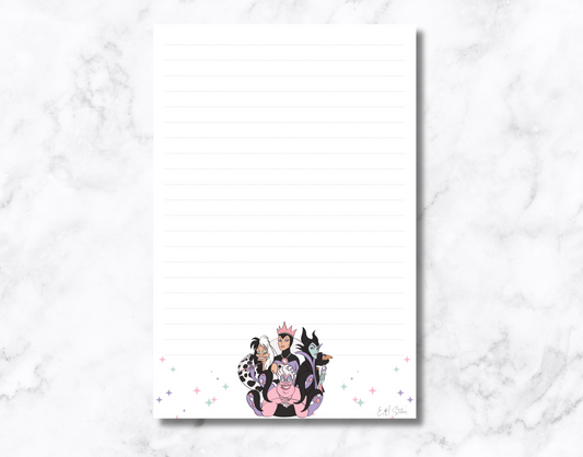 Villains Notepad