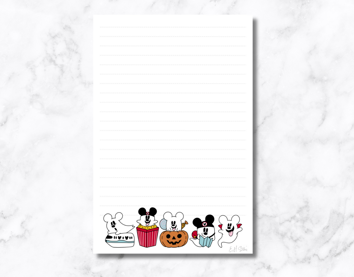 Park Ghost Notepad