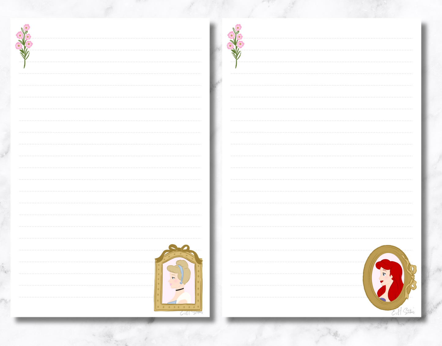 Dainty Princess Notepad