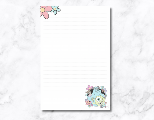Monsters - Trio Notepad