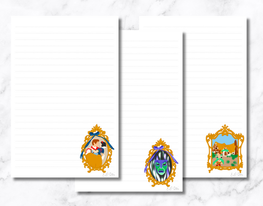 Snow Princess Notepad