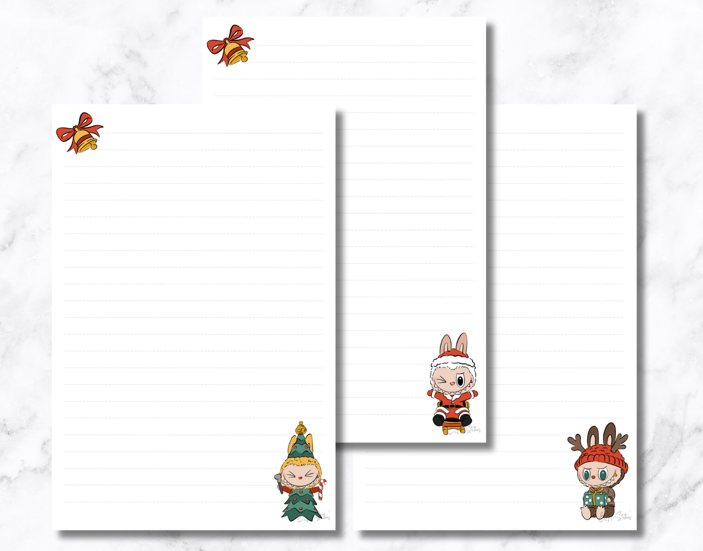 Holiday Lafufu Notepad