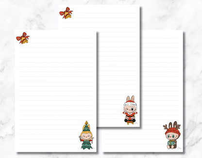 Holiday Lafufu Notepad