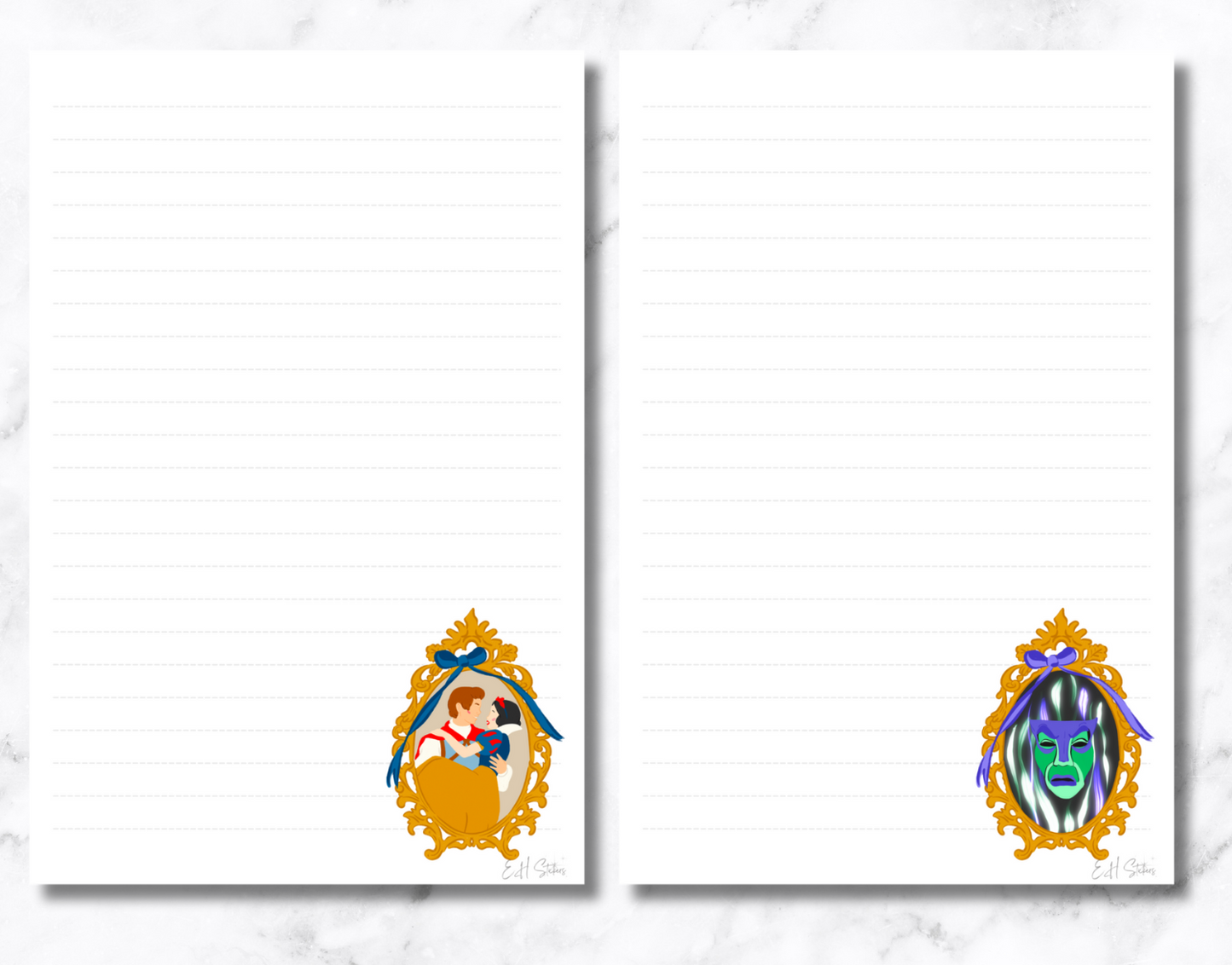 Snow Princess Notepad