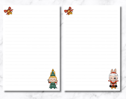 Holiday Lafufu Notepad