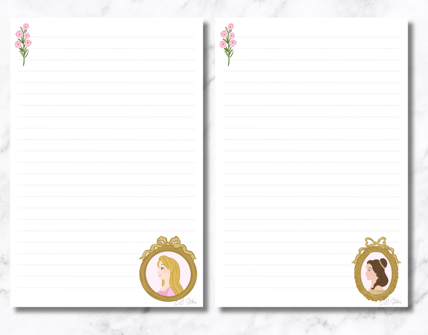 Dainty Princess Notepad
