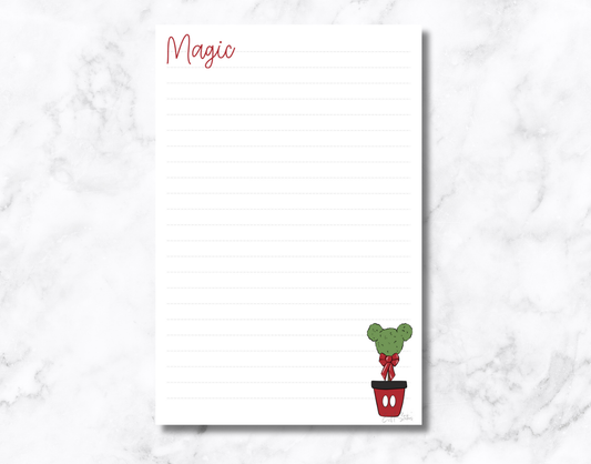 Magic Holiday - Garden Notepad