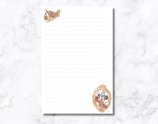 Sorcerer Mouse Notepad