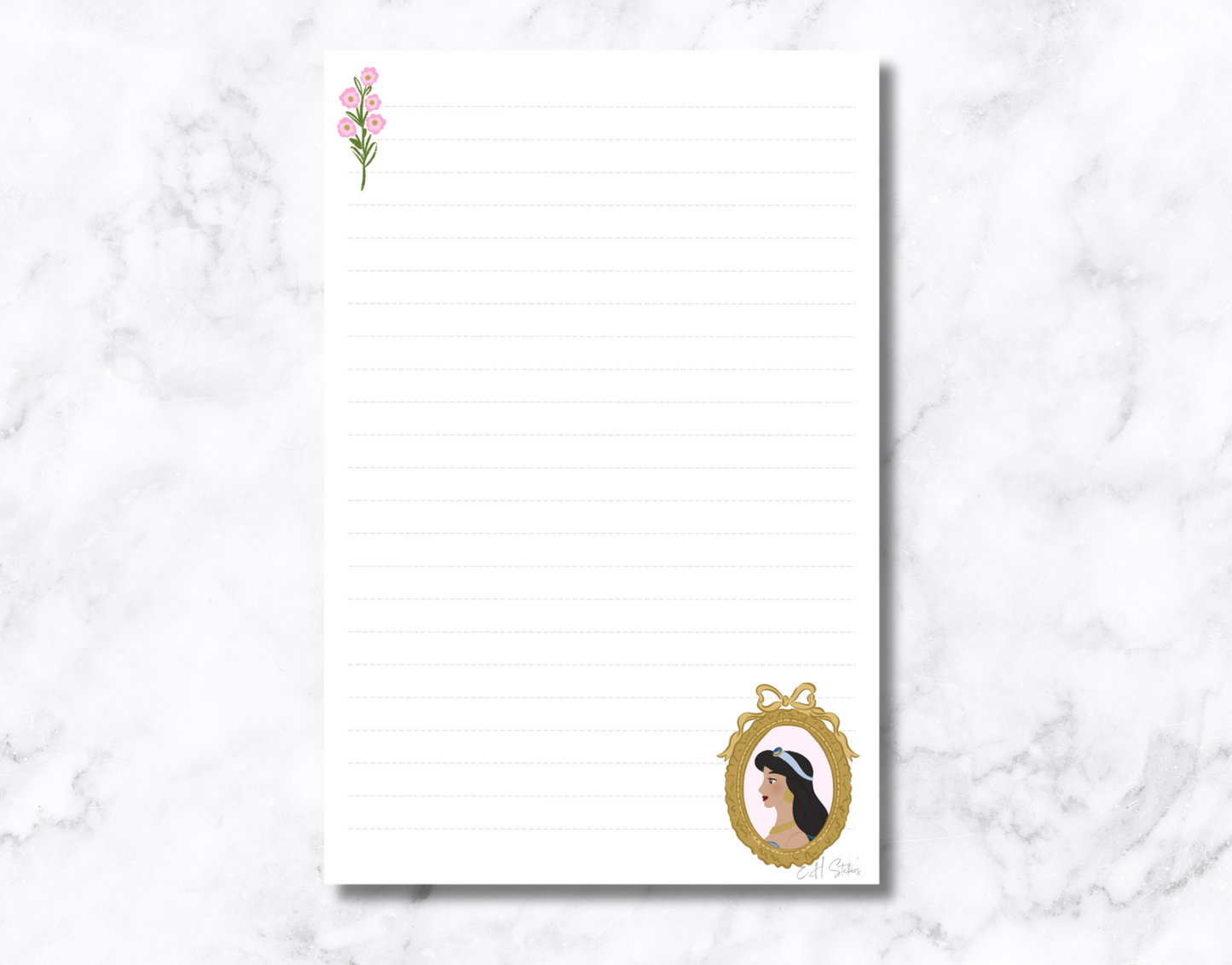 Dainty Princess Notepad