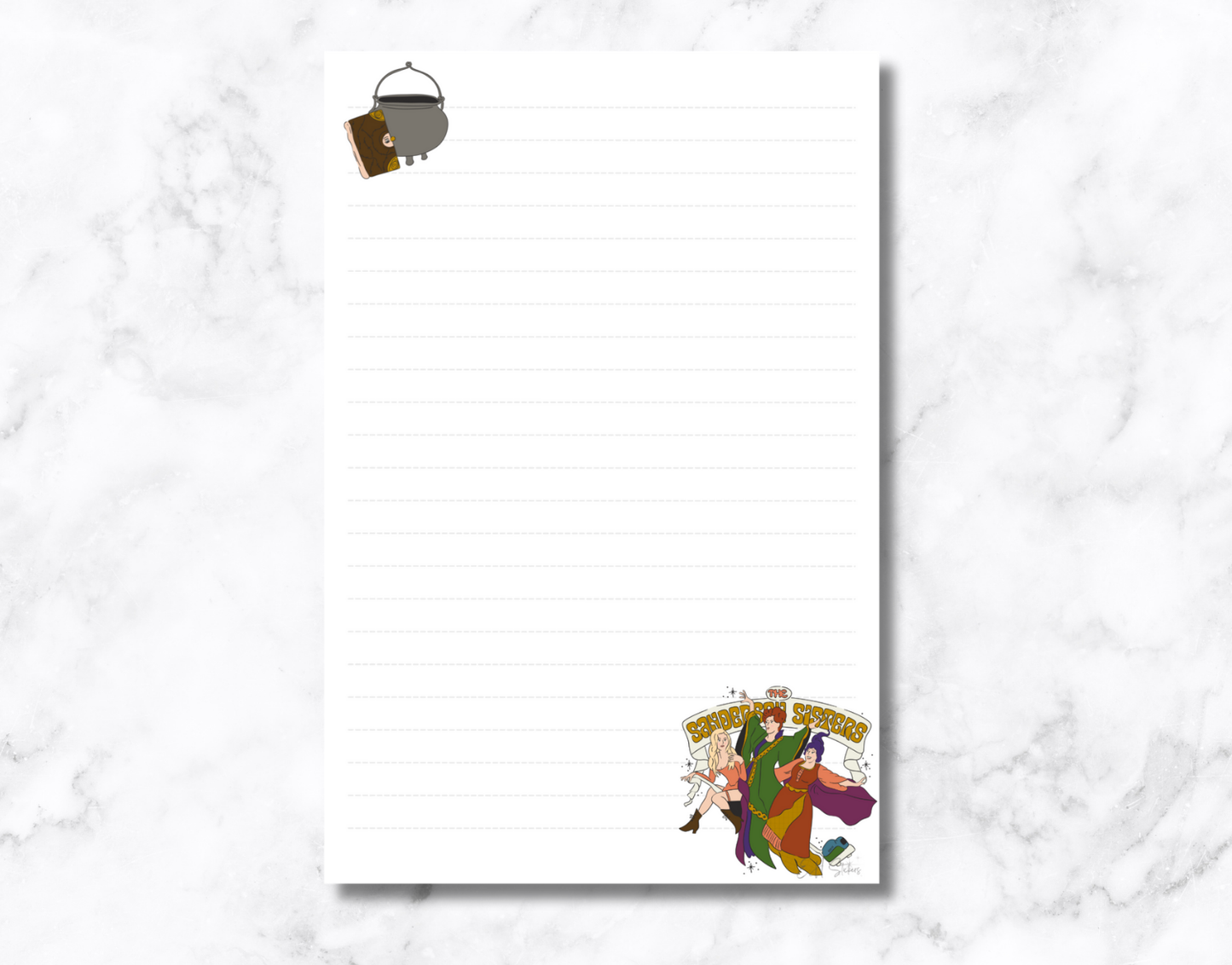 Witchy Sistahs Notepad