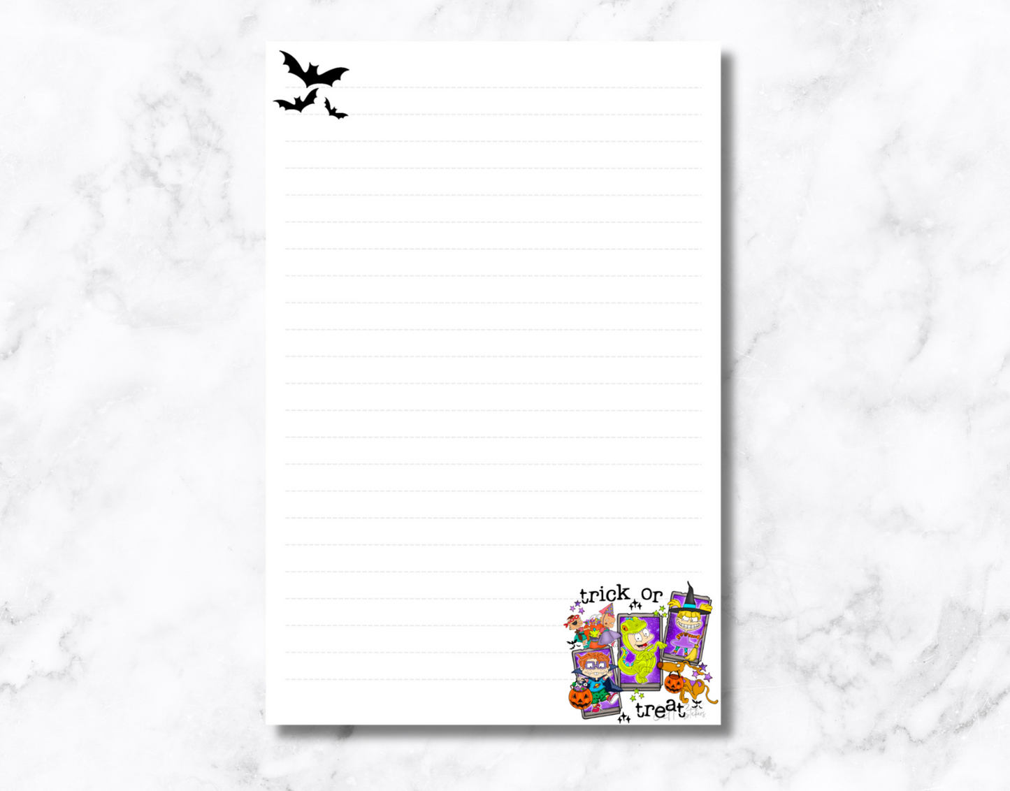 RR Halloween Notepad