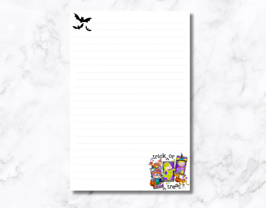 RR Halloween Notepad