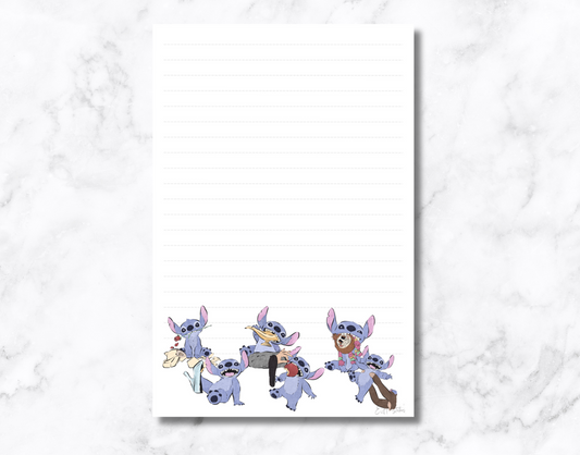Alien Attack Notepad