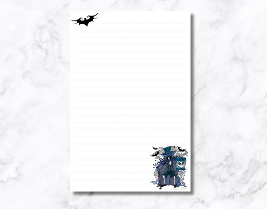 Hatbox Ghost Notepad