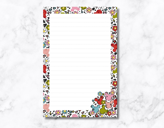 Magical Leopard - Colorful Notepad