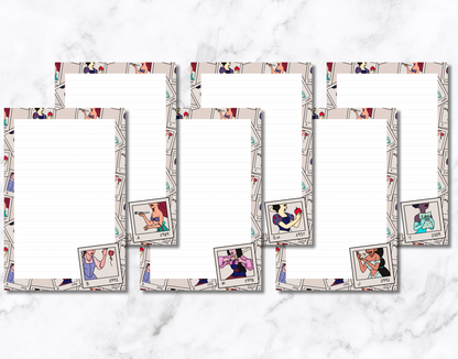 Princess Polaroids Notepad