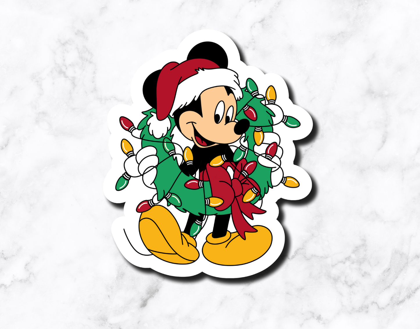 Mouse Wreath Sticker