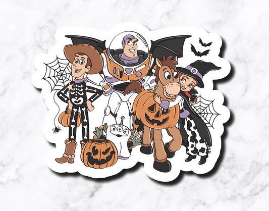 Spooky Toys Sticker