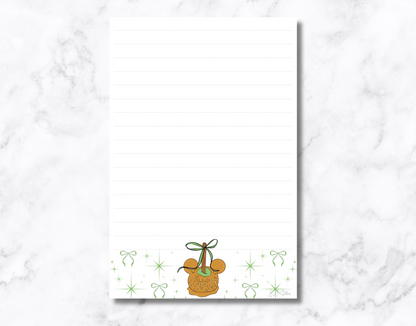 Bowtiful Snacks Notepad