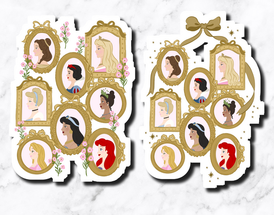 Dainty Princess Sticker