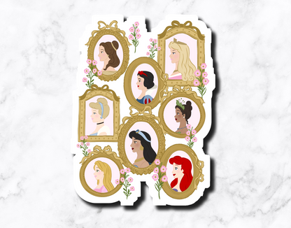 Dainty Princess Sticker