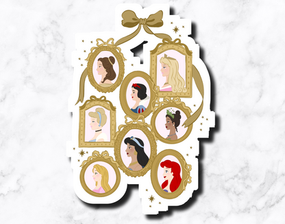Dainty Princess Sticker