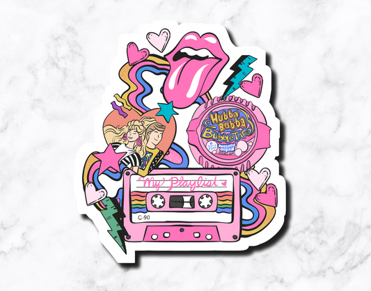 Playlist Sticker OLD PAPER