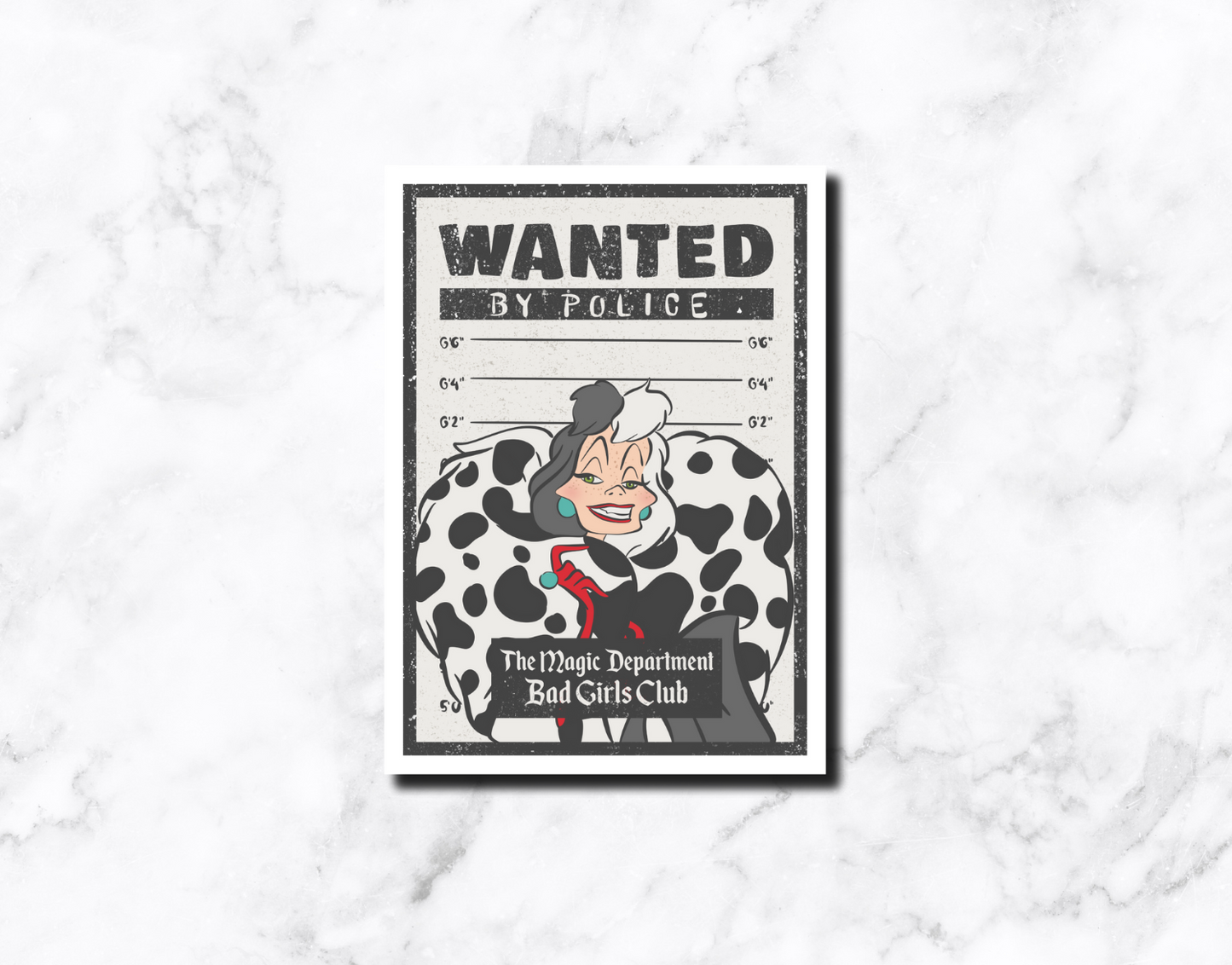 Most Wanted Sticker