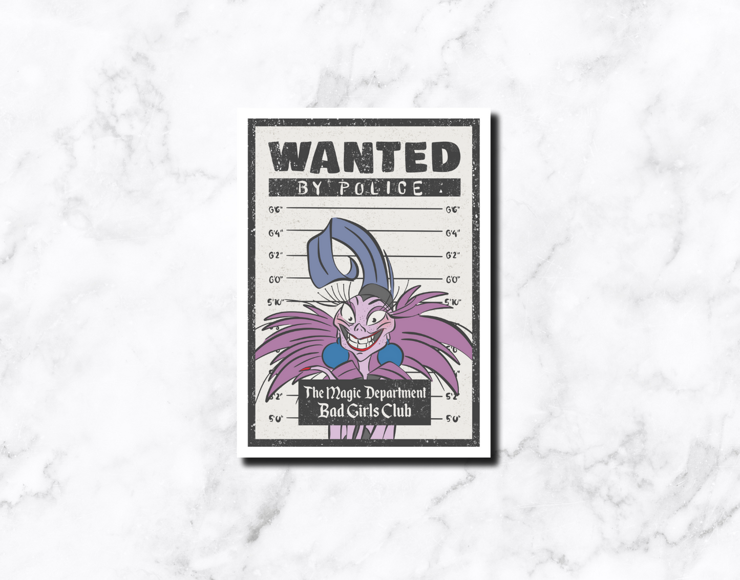 Most Wanted Sticker