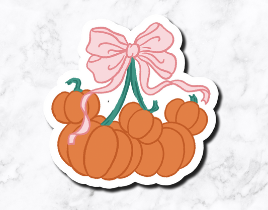 Magic Pumpkin Cherry Sticker